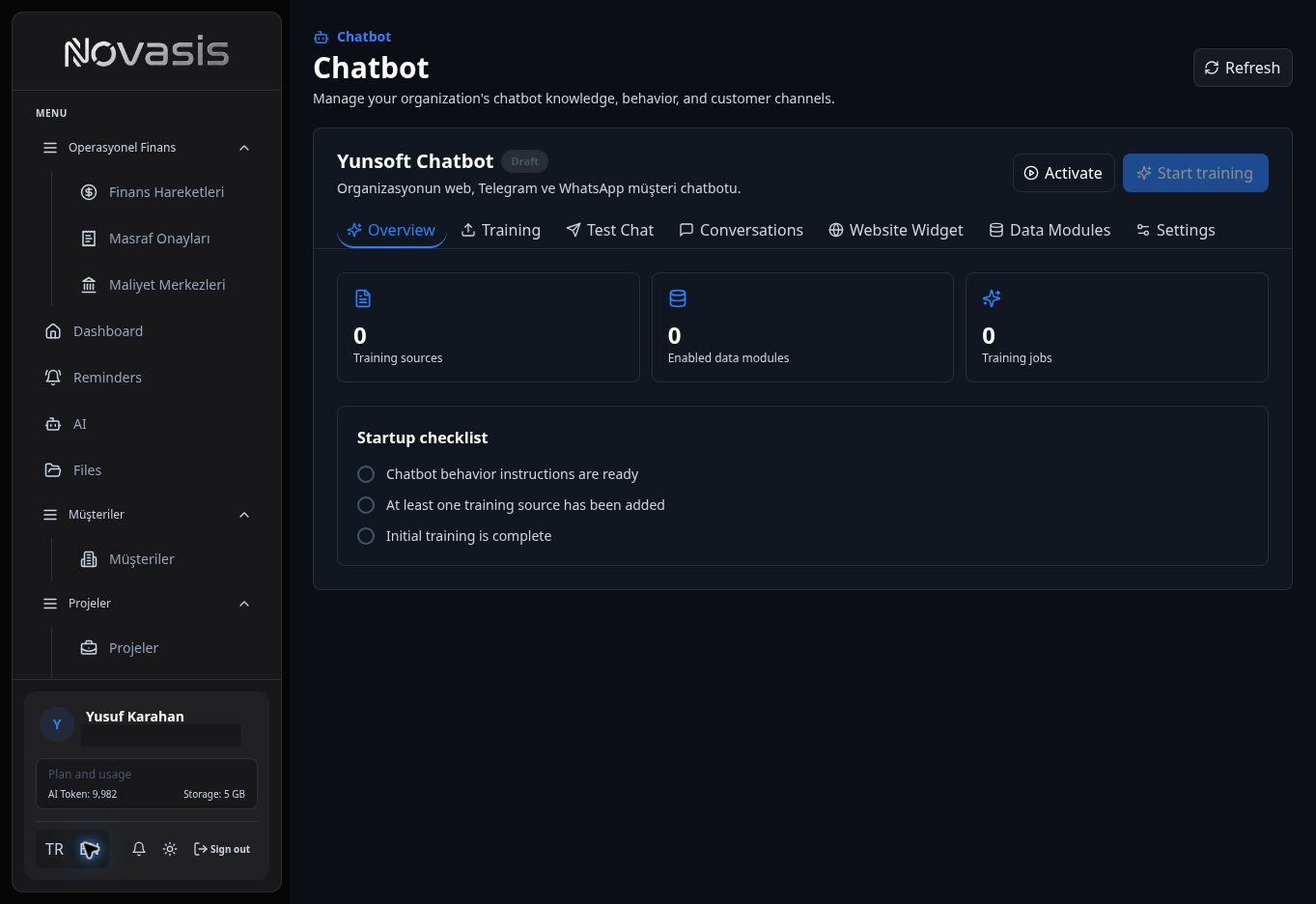 Chatbot overview