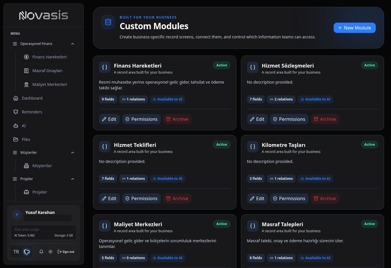 Custom Modules overview