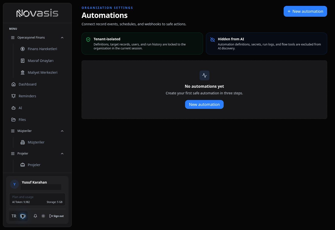 Automations overview